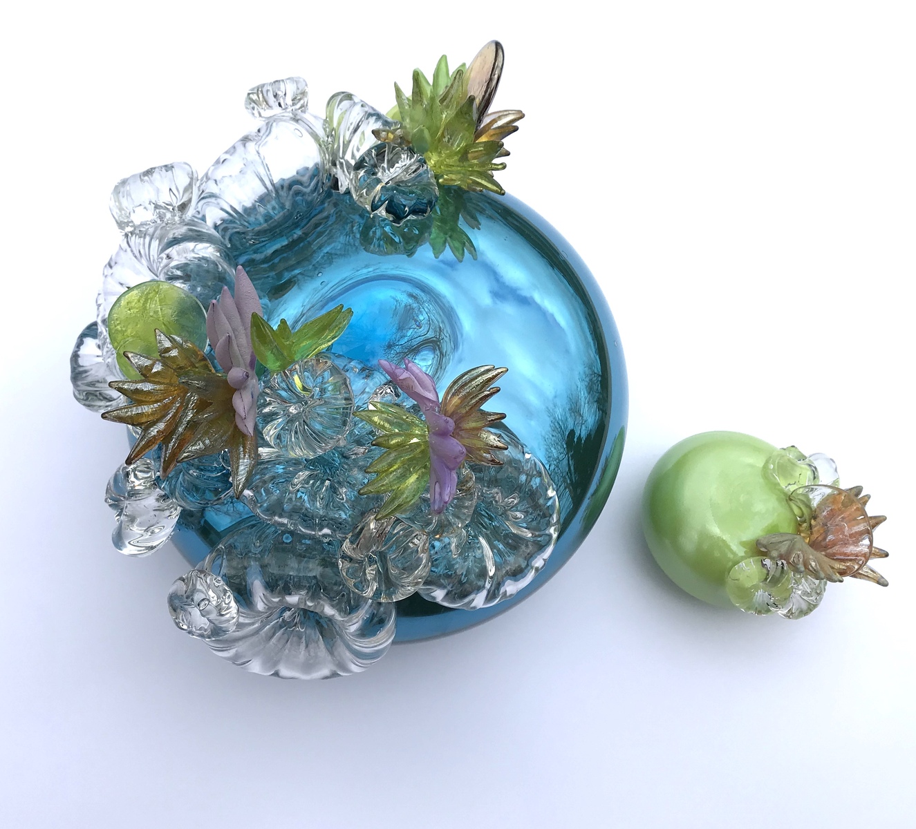 Abundance in Copper Blue and Green