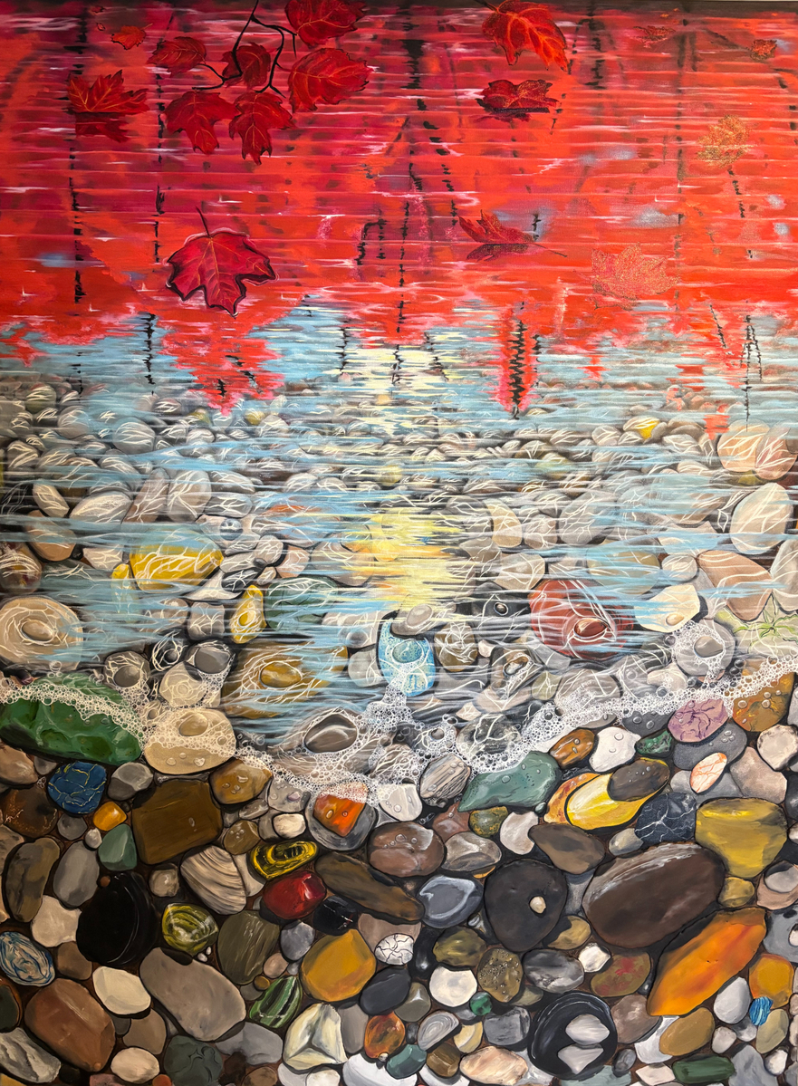 Between Stone and Sky 36 x 48 inches