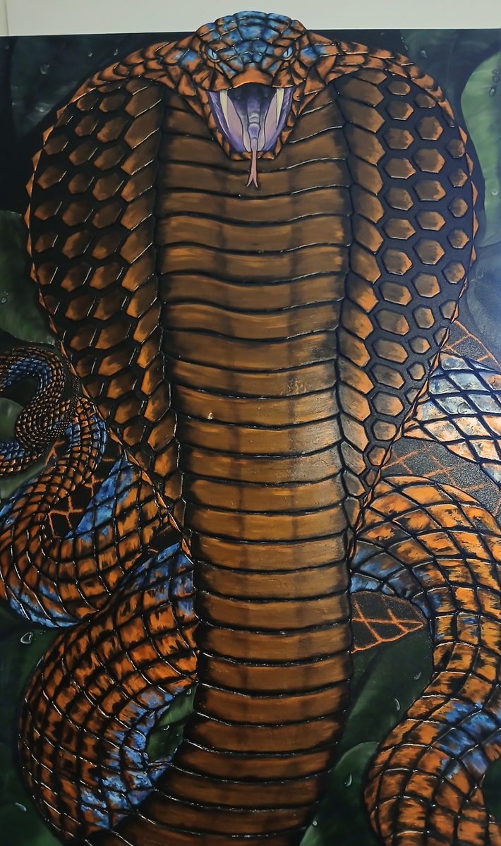 Coiled Authority 36 x 48 inches