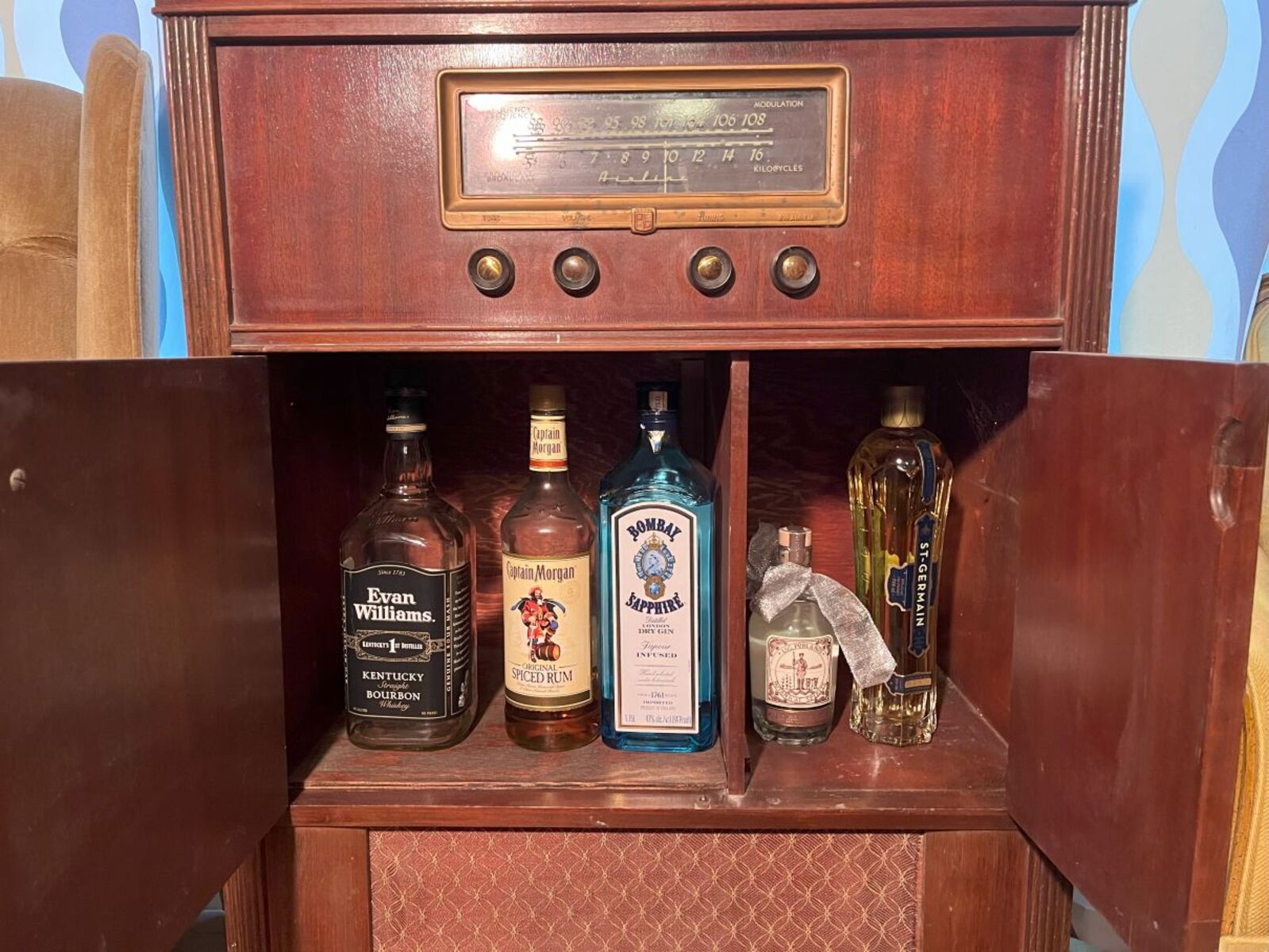 Airline liquor cabinet
