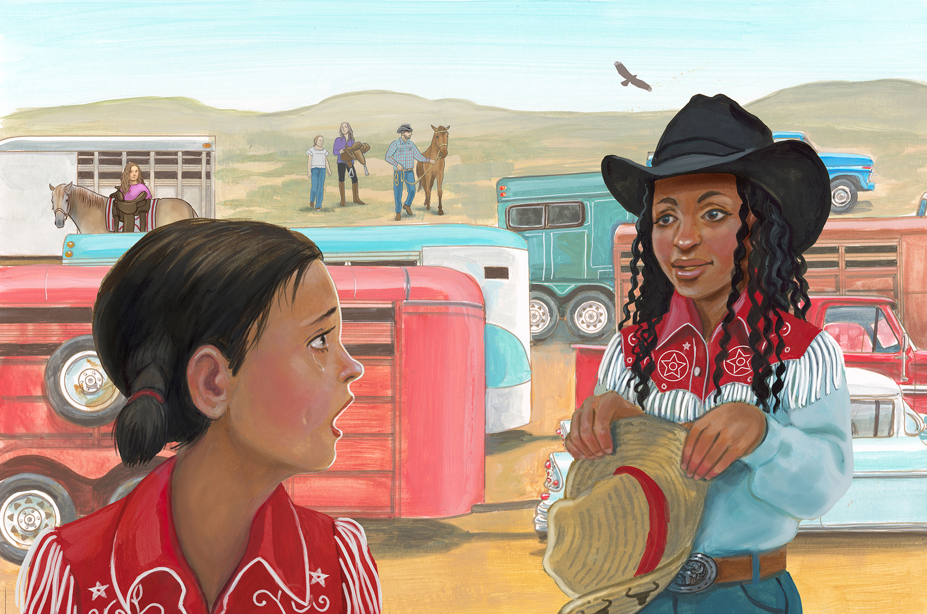 Denni-Jo and Pinto go to the Rodeo