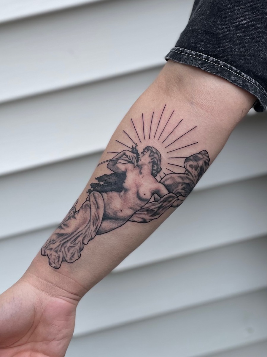 L\'aurore tattoo