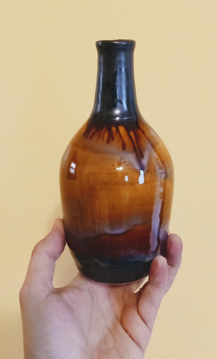 Amber vase