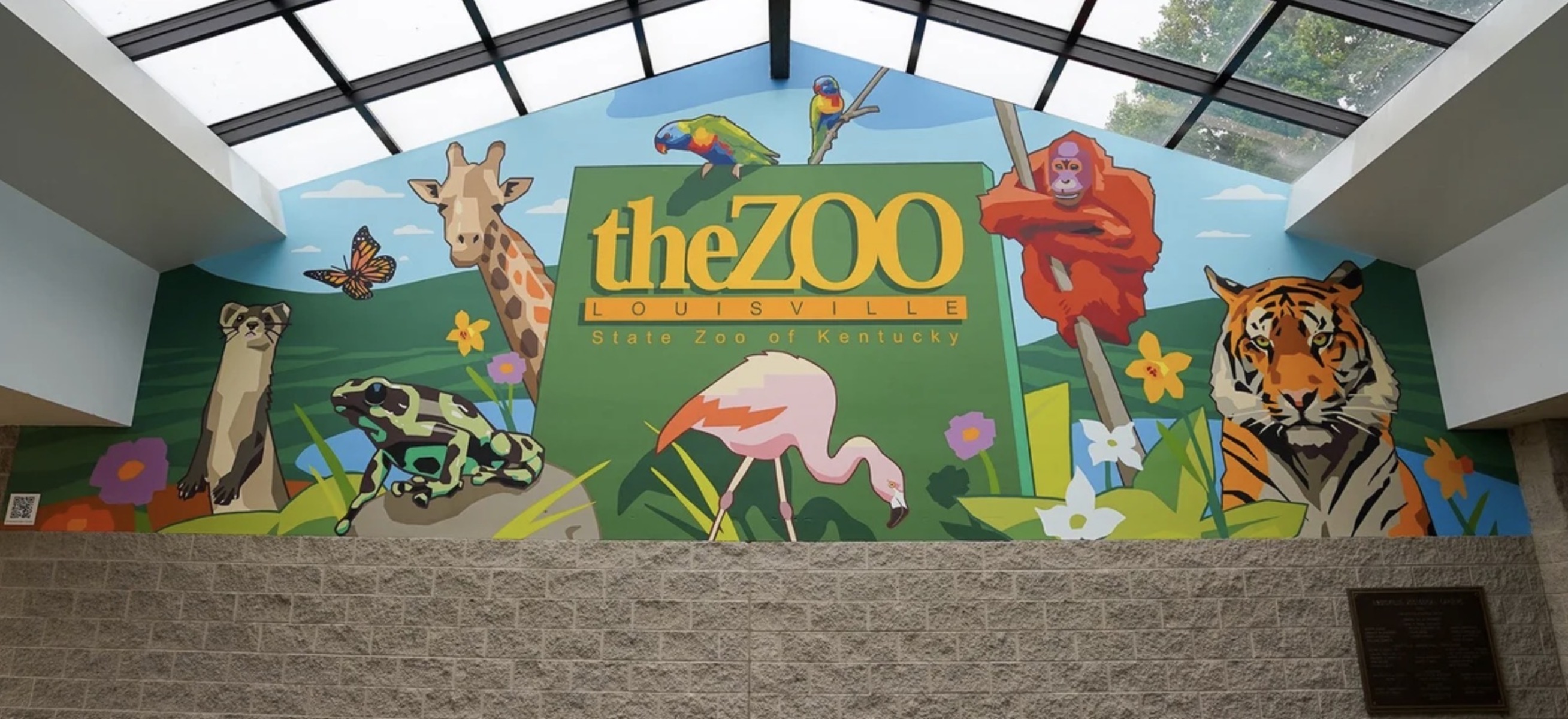 Cincinnati Zoo Mural