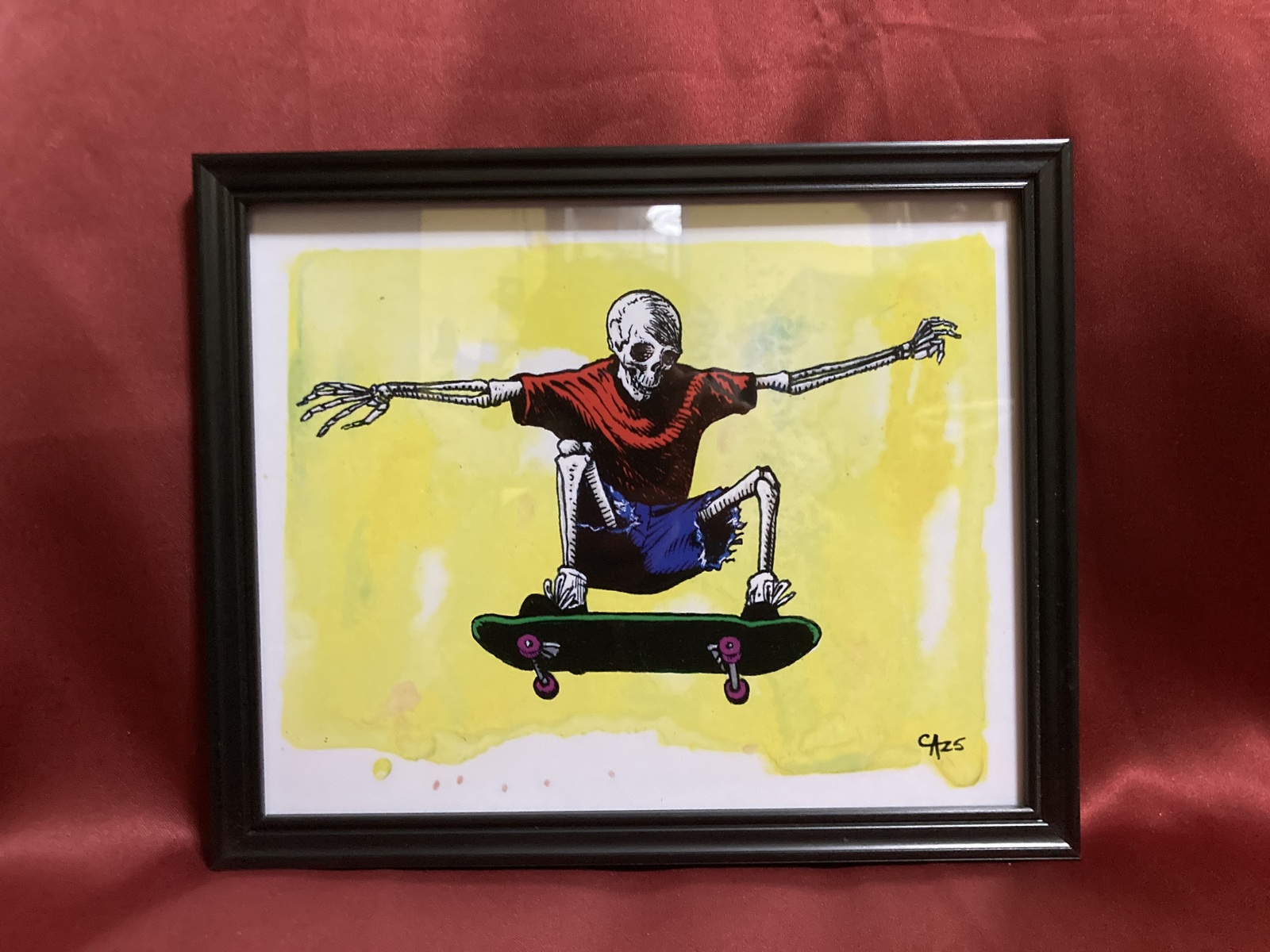 Skeleton Skateboarder