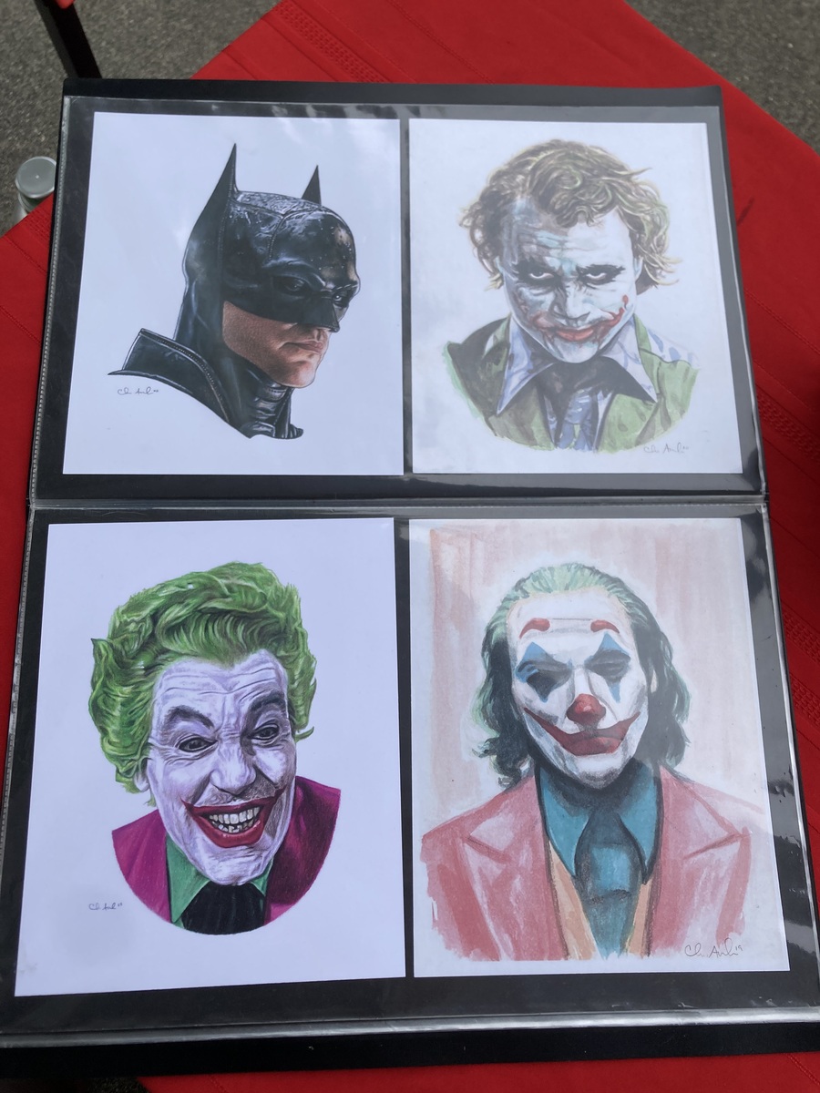 Batman and Joker Portraits