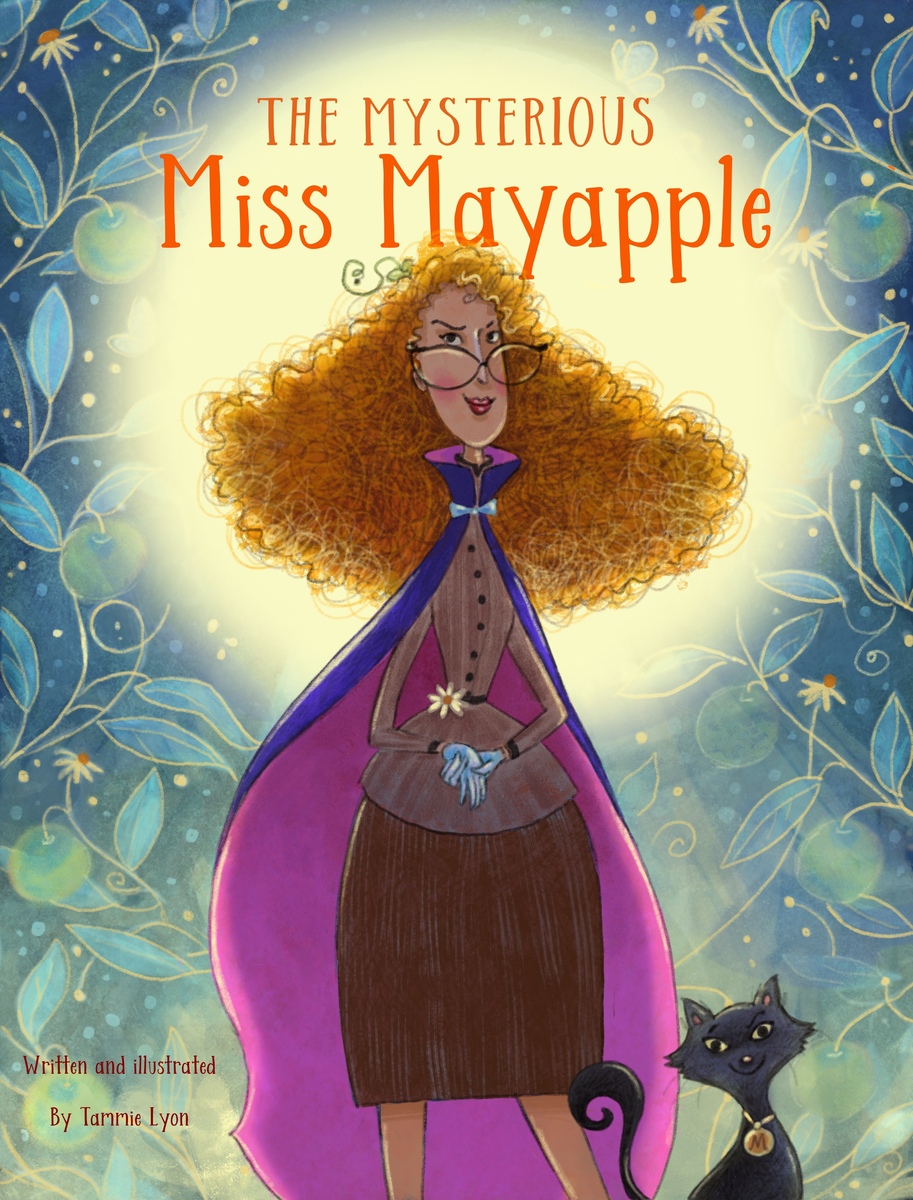 book cover-The Mysterious Miss Mayapple