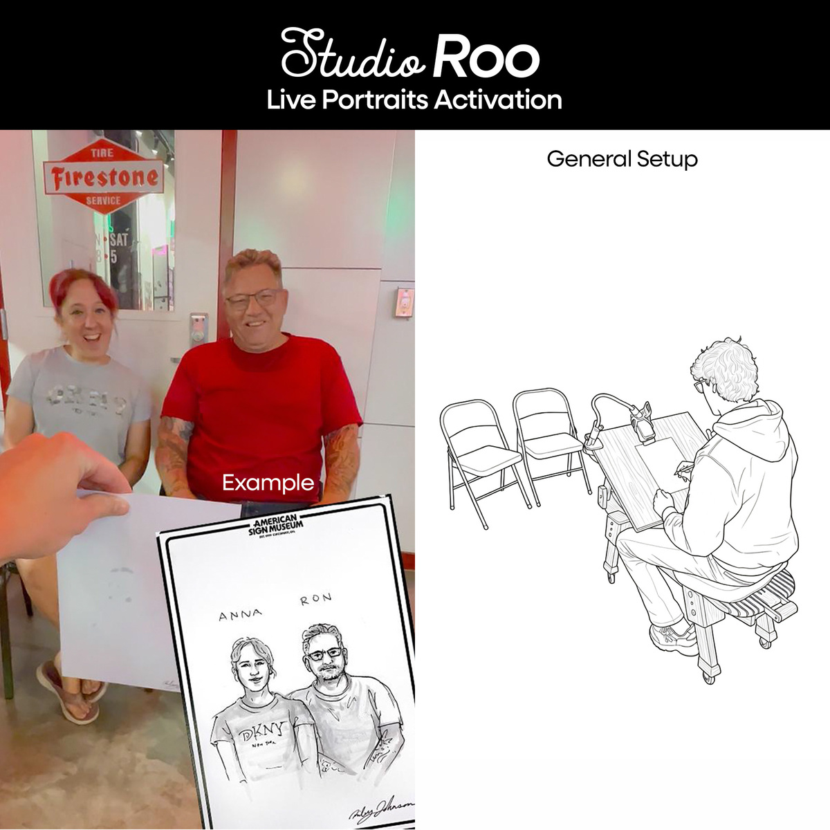 BLINK Idea - Live Portraits Activation
